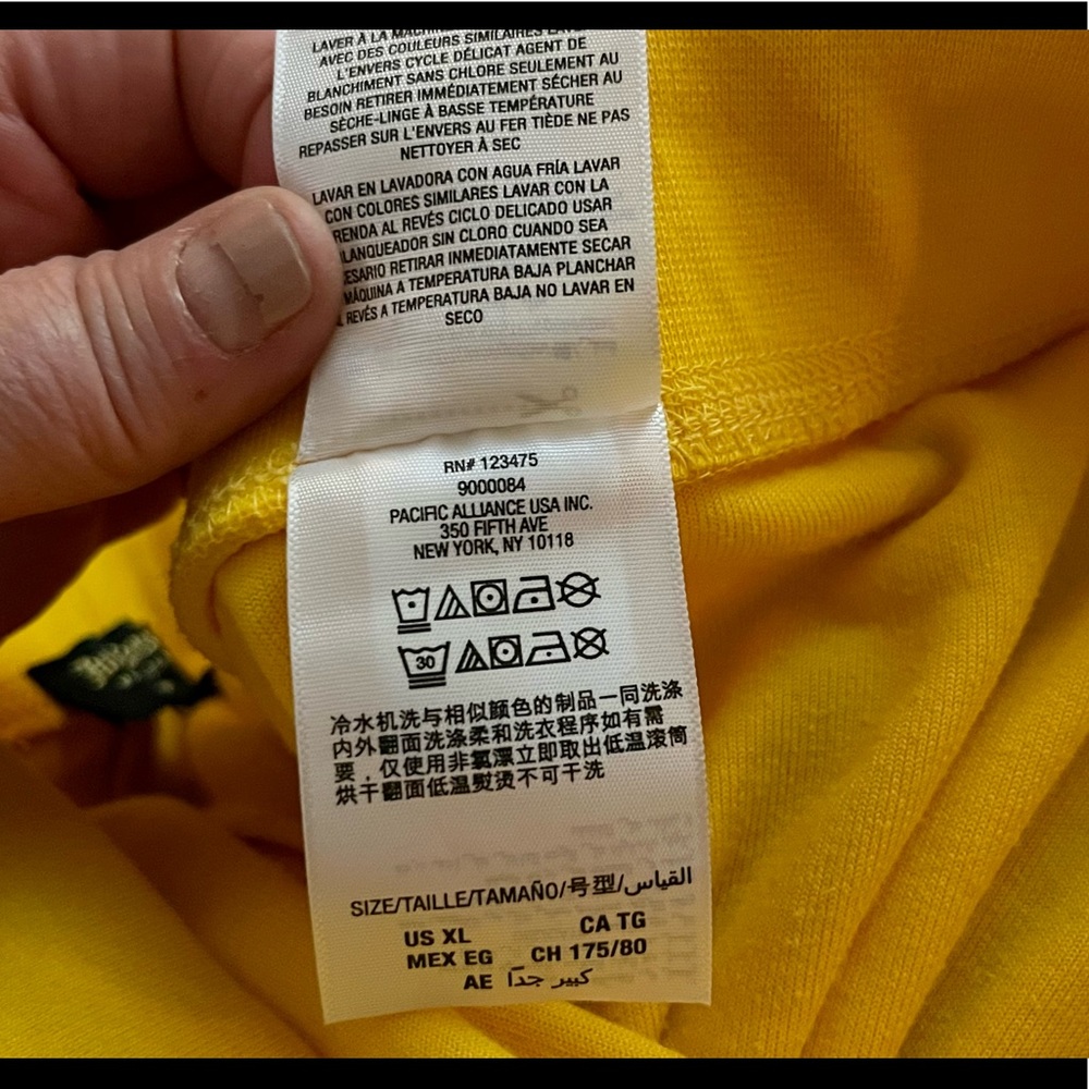 Juicy Couture Yellow Track Pants - Picture 6 of 6